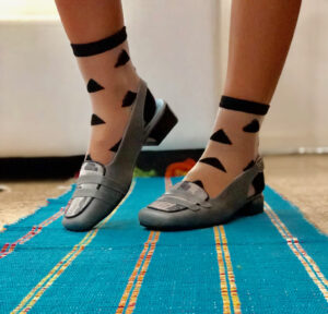 גרבי משי משולשים